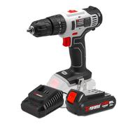 Perceuse visseuse percussion - X-PERFORMER - XPCID20LI - 20V - Batterie 2Ah - Lampe LED