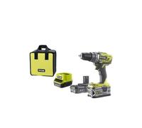 Perceuse-visseuse RYOBI 18V One+ 2 batteries LithiumPlus 2.0Ah et 5.0Ah - chargeur rapide 2.0Ah R18DD3-252S