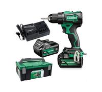 Perceuse-visseuse sans fil 18V, 2 batteries 5,0 Ah Li-Ion, chargeur - HIKOKI - DS18DEWFZ