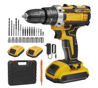 Perceuse-Visseuse Sans Fil 18V - 45 N.m, 2 Vitesses, Mandrin Auto 3/8"", LED, Compatible Batteries DeWalt