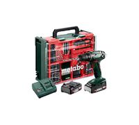 Perceuse-visseuse sans fil Metabo BS 18 Set 602207710 18 V 2 Ah Li-Ion + 2 batteries, brushless, + m