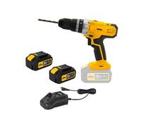 Perceuse Visseuse sans fil 20V VITOPOWER + 2 batteries 4.0 Ah + 1 Chargeur rapid