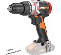 Perceuse-visseuse sans Fil 20V WX100.9, Couple Max de 30Nm, Mandrin ¿10mm, 2 Vitesses Variables, Lumière Led, Légère et Compacte, Sans Batterie ni Chargeur