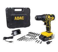 Mannesmann, Perceuse + perceuse à percussion, Perceuse-visseuse sans fil ADAC 20V, Li-Ion