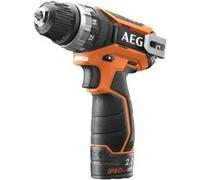 Perceuse visseuse sans fil AEG 12V BS12C2LI-202B 2x2Ah