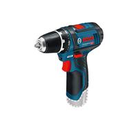 Bosch GSR 12V-15 Professional 650 g Noir, Bleu, Rouge, Argent