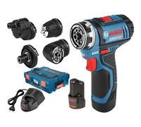 Perceuse-visseuse sans fil BOSCH 06019F6000 GSR 12V-15 FC Professional 12V Li-Ion (2x2.0Ah)