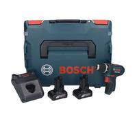 Perceuse-visseuse sans fil - Bosch - GSR 12V-15 - 2x Batteries 6,0 Ah - Chargeur rapide - L-Boxx