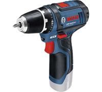 Bosch GSR 12V-15 Professional 650 g Noir, Bleu, Rouge, Argent