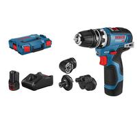 Bosch GSR 12V-35 FC 1750 tr/min Sans clé 590 g Noir, Bleu, Rouge