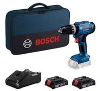 Perceuse visseuse sans fil Bosch Professional 18V GSB 18V-25 2x2Ah