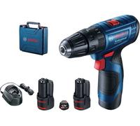 Perceuse Bosch GSR 120-Li; 12 V; 2x2,0 Ah accu.