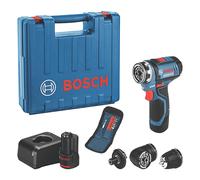 Perceuse visseuse sans fil Bosch Professional GSR 12V-15 FC 12V Li-Ion Power for All 2 x 2Ah