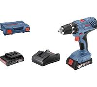 Perceuse-visseuse sans fil Bosch Professional GSR 18V-21 06019H100A 18 V 2.0 Ah Li-Ion + 2 batteries, + mallette, + chargeur
