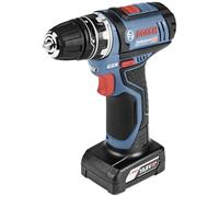 Perceuse-visseuse Bosch Professional GSR 12V-15 FC + 2 batteries 2,0Ah + Chargeur GAL 1230 - 06019F6006