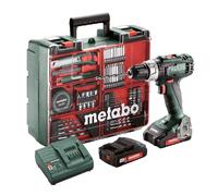 Perceuse-visseuse sans fil BS 18 L + coffret 74 accessoires METABO