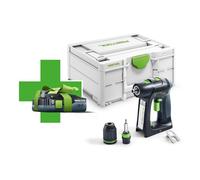 Festool C 18-Basic-4,0 Perceuse-visseuse sans fil 18 V 45 Nm Brushless ( 577050 ) + 1x batterie 4,0 Ah + Systainer - sans chargeur