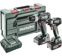 Ensemble d'outils sans fil Metabo BS 18 L/SSD 18 LT 200 BL