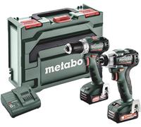 Perceuse-visseuse sans fil, Clé à chocs sans fil Metabo Combo Set 2.7.3 12 V BL 685228000 12 V 2 Ah Li-Ion