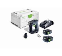 Perceuse-visseuse sans fil Festool CXS 12 2,5-Plus 576864 10.80 V 2.50 Ah + batterie, + chargeur