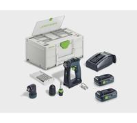 Perceuse-visseuse sans fil CXS 18 TBX 4,0 I-Set - FESTOOL - avec 2 batteries 4Ah - chargeur - SYSTAINER - 579354