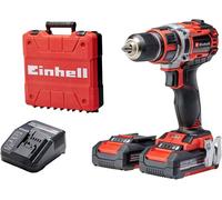 Einhell Professional Perceuse Visseuse sans fil TP-CD 18/50 Li BL Power X-Change (Li-ion, 18V, moteur sans charbon, Couple 50 Nm) Livré avec 2 Batteries 2,0Ah et un Chargeur