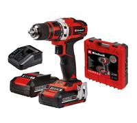 Einhell Perceuse Visseuse sans fil TE-CD 18/40-1 Li (2x1,5 Ah) PXC (18V) Livré avec 2 Batteries 1,5 Ah et un Chargeur