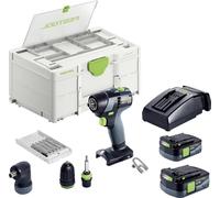 Perceuse-visseuse sans fil Festool TXS 12 2,5-Set 576874 10.80 V 2.50 Ah + batterie, + chargeur
