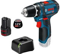 Perceuse-visseuse sans fil GSR 12V-15 Bosch / 1x 2,0 Ah batterie + chargeur