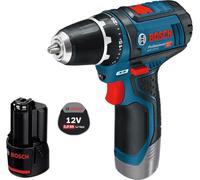 Perceuse-visseuse sans fil GSR 12V-15 Bosch / 1x batterie 2,0 Ah
