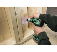 Perceuse-visseuse sans fil Hikoki DS18DDQWRZ; 18 V; 2x2 0 Ah accu.