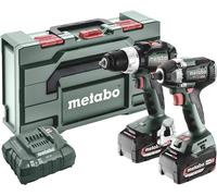Metabo Kit d'outils sans fil Metabo 2.9.3 18VBS 18 LT BL + SSW 18 LT 300 BL ; metaBOX 145 L Quantité:1
