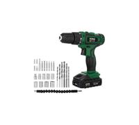Perceuse-visseuse sans fil - KOMA TOOLS - 20V - Batterie Lithium-ion 2,0Ah - 27 accessoires - Chargeur inclus