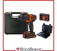 Perceuse / visseuse sans fil lithium-ion 18 V + 32 accessoires BDCHD18S32