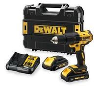 Perceuse visseuse sans fil livrée avec 2 batteries 3 Ah, 1 chargeur et un coffret TSTAK - DEWALT - DCD777L2T-QW G
