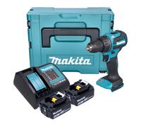 Perceuse-visseuse sans fil Makita DDF 490 SMJ 18 V 65 Nm 1/2" Brushless + 2 batteries 4,0 Ah + chargeur + Makpac
