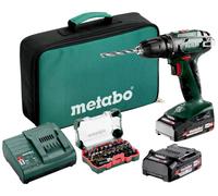 Perceuse-visseuse sans fil Metabo 602207930 18 V 2 Ah LiHD brushless, + mallette, sans batterie, sans chargeur