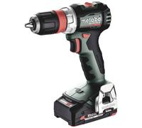 Perceuse-visseuse sans fil Metabo BS 18 L BL Q 613156500 18 V 2 Ah Li-Ion + 2 batteries, brushless, + mallette, + chargeur