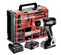 Perceuse-visseuse sans fil Metabo BS 18 L Set 614051710 18 V 2 Ah Li-Ion brushless, + 2 batteries, + mallette, + chargeur