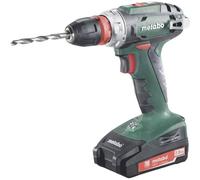 Perceuse-visseuse sans fil METABO BS 18 Quick 2x2.0 Li-Power, SC60 602217500