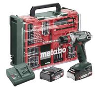 Perceuse-visseuse sans fil Metabo BS 18 Quick Set 602217710 18 V 2 Ah Li-Ion brushless, + 2 batteries, + mallette, + ch