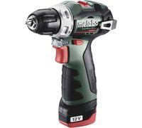 Perceuse-visseuse sans fil Metabo PowerMaxx BS BL 601721500 12 V 2 Ah Li-Ion +