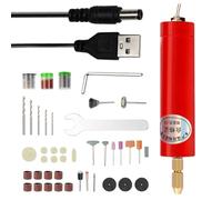 Perceuse-visseuse sans fil, portable perceuse électrique à main rechargeable, perceuse électrique portable multifonction, micro-perceuse électrique durable pour le bricolage, les miniatures, la