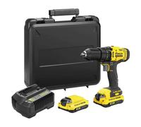 Stanley - V20 PERCEUSE VISSEUSE FATMAX V20 + 2 BATTERIES 1,5 AH 18V 50Nm - SFMCD700C2K-QW