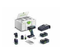 Perceuse visseuse sans fil T 18+3 HPC 4.0 I-SET - FESTOOL - 577609