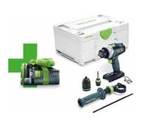 Festool Perceuse-visseuse sans fil QUADRIVE TDC 18/4 I-Basic-5,0