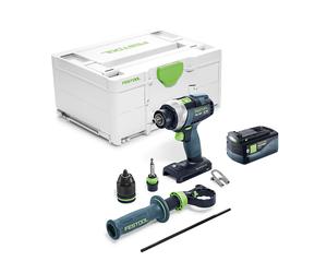 Perceuse-visseuse TDC 18/4 I-Basic + 1 batterie 18V 5 Ah HP-ASI FESTOOL