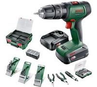 Bosch Home and Garden Universal Impact 18V -Perceuse à percussion sans fil + chargeur, + mallette