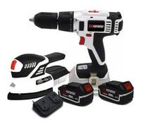 Perceuse visseuse - XP2CID20LI - Mandrin Auto - Ponceuse triangulaire - 2 Batteries 4 Ah et double chargeur