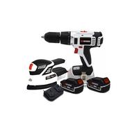 Perceuse visseuse - XP2CID20LI - Mandrin Auto - Ponceuse triangulaire - 2 Batteries 4 Ah et double chargeur